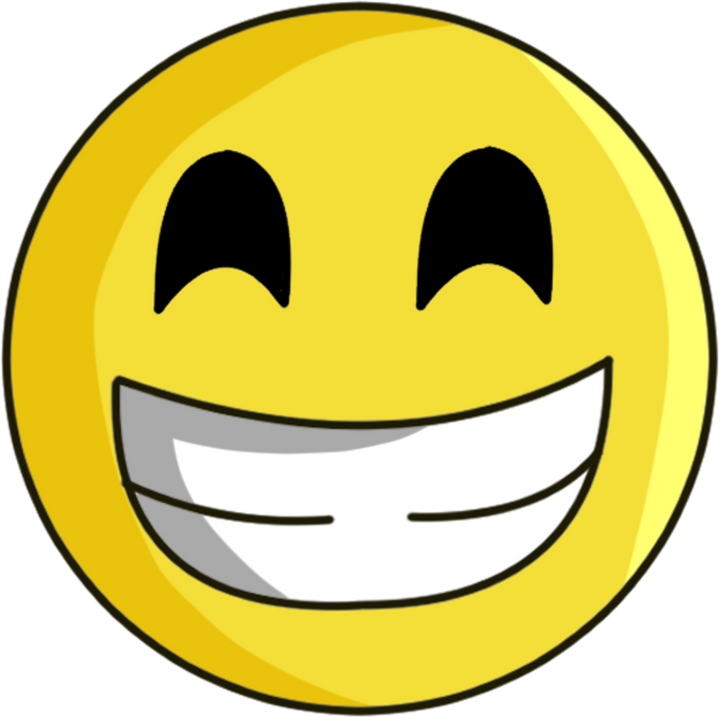 Smiling Emoji Illustration 